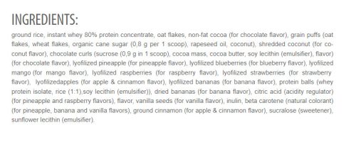 Extrifit Break! Protein Food 900 g