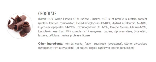 Extrifit Iso 90 CFM Instant Whey 1000 g