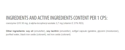 Extrifit Coenzyme Q 10 - 30 mg Caps 100 Kapszula