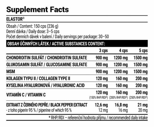 Extrifit Elastor - Joint Guard 150 Kapszula