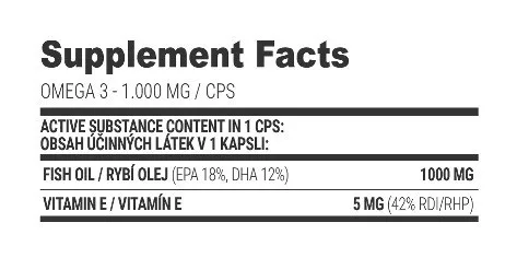 Extrifit Omega-3 1000 mg 100 Kapszula