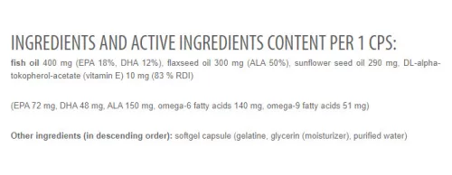 Extrifit Omega 3-6-9 100 Kapszula