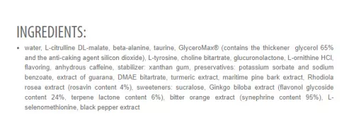 Extrifit Shot Trainox Edzés előtti pörgető 90 ml