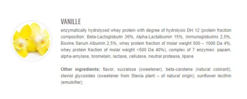 Extrifit Hydro 77 DH12 - Hidrolizált Tejsavófehérje Koncentrátum 2270 g