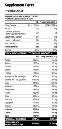 Extrifit Hydro Isolate 90 2000 g