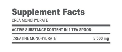 Extrifit Crea Monohydrate - Kreatin-monohidrát 400 g