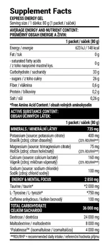 Extrifit Express Energy Gel 80 g