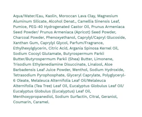 The Body Shop Szenes Tisztító Arcmaszk 75 ml