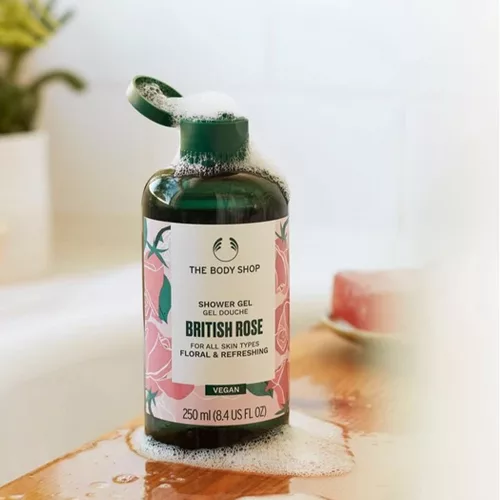 The Body Shop British Rose Tusfürdő 250 ml
