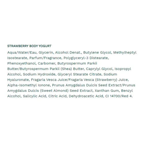 The Body Shop Epres Testjoghurt 200 ml