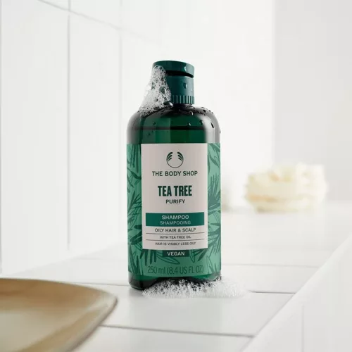 The Body Shop Teafa Tisztító És Kiegyensúlyozó Sampon 250 ml