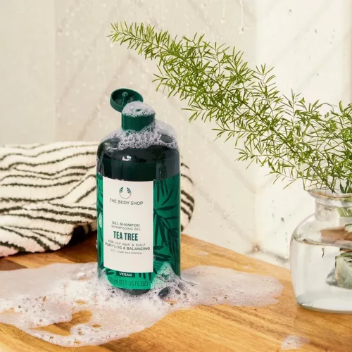 The Body Shop Teafa Tisztító És Kiegyensúlyozó Sampon 250 ml