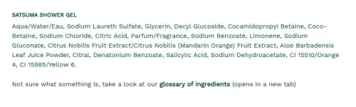 The Body Shop Satsuma Shower Gel - Mandarinos Tusfürdő 250 ml