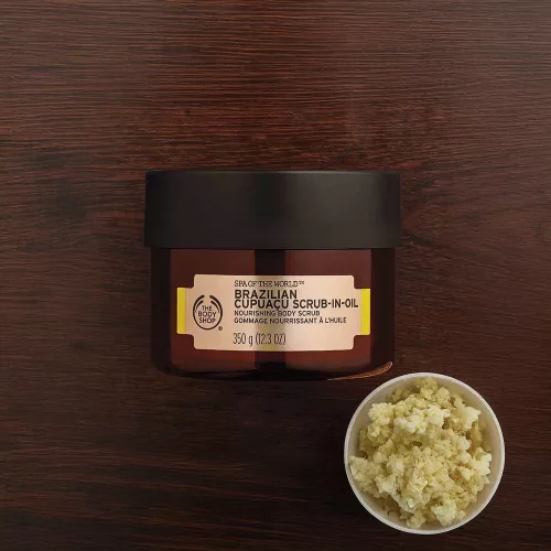 The Body Shop Spa of the World™ Brazilian Cupuaçu Scrub-in-Oil - Spa of the World™ Brazil Cupuaçu Olajos Bőrradír 350 ml