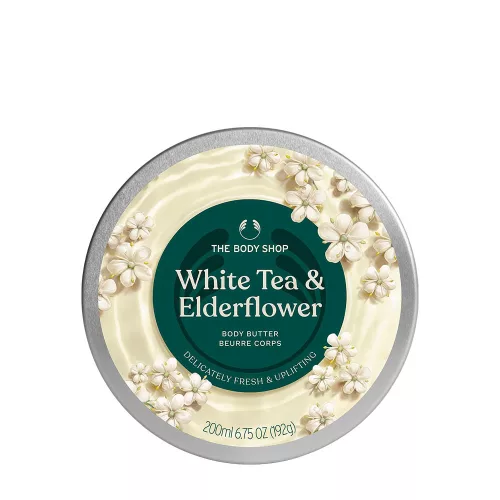 The Body Shop White Tea and Elderflower Body Butter - White Tea and Elderflower Testvaj 200 ml