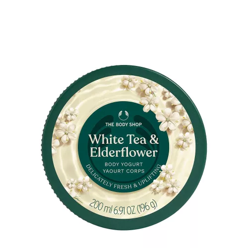 The Body Shop White Tea and Elderflower Body Yogurt - White Tea and Elderflower Testjoghurt 200 ml