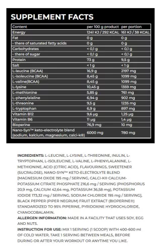 Nanosupps EAAs Nano 420 g