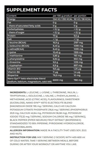 Nanosupps EAAs Nano 420 g
