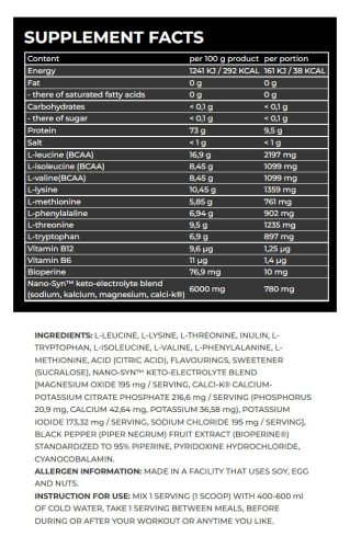 Nanosupps EAAs Nano 420 g