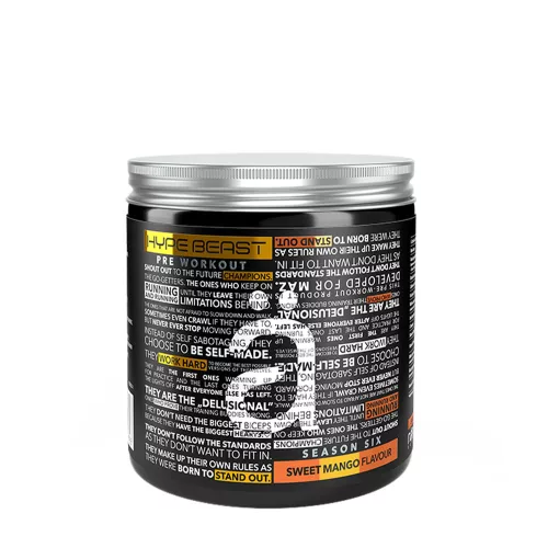 Nanosupps  Hype Beast Preworkout Booster 320 g
