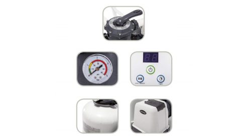 Intex Vízforgató SX925, homokszűrős INTEX 26642 - Új Hydro Aeration Technology 