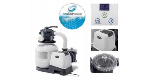 Intex Vízforgató, homokszűrős INTEX 26646 - Új Hydro Aeration Technology 