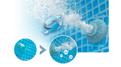 Intex Vízforgató, homokszűrős INTEX 26648 - Új Hydro Aeration Technology 