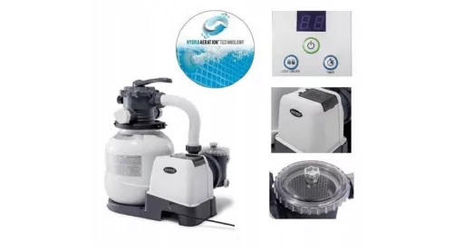 Intex Vízforgató, homokszűrős INTEX 26652 - Új Hydro Aeration Technology 