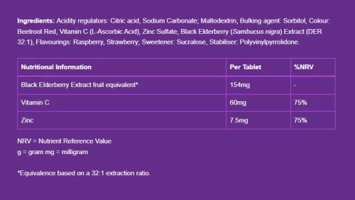 Sambucol Immuno Effervescent - Immunerősítő Pezsgőtabletta 15 Pezsgótabletta