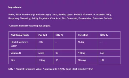 Sambucol Immuno Forte No Added Sugar Liquid 120 ml