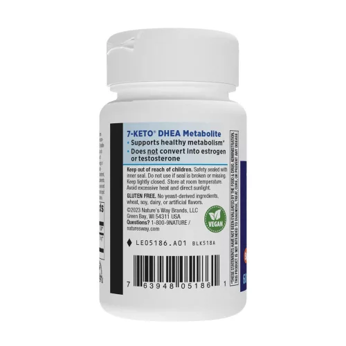 Nature's Way 7-Keto DHEA 25 mg 60 Kapszula