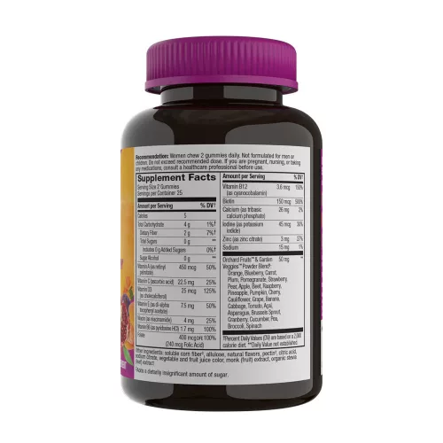 Nature's Way Alive!® Zero Sugar Women's Gummy Multivitamin 50 Gumicukor