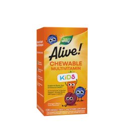   Nature's Way Alive!® Kids Chewable Multivitamin 120 Rágótabletta