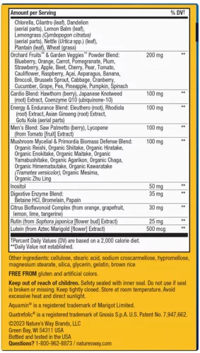 Nature's Way Alive!® Men’s Max3 Daily Multivitamin 90 Tabletta