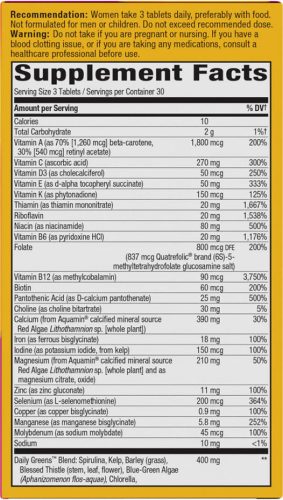 Nature's Way Alive!® Max3 Potency Women’s Multivitamin 90 Tabletta