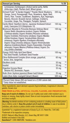 Nature's Way Alive!® Max6 Max Potency Daily Multivitamin 90 Kapszula