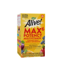  Nature's Way Alive!® Max6 Max Potency Daily Multivitamin Without Iron 90 Kapszula