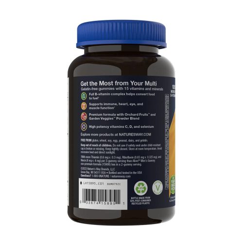 Nature's Way Alive!® Premium Men’s Gummy Multivitamin 75 Gumicukor