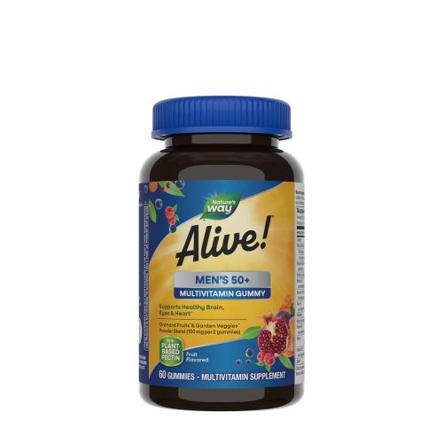 Nature's Way Alive!® Men’s 50+ Gummy Multivitamin 60 Gumicukor