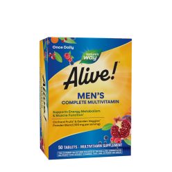   Nature's Way Alive!® Men’s Complete Multivitamin 130 Tabletta