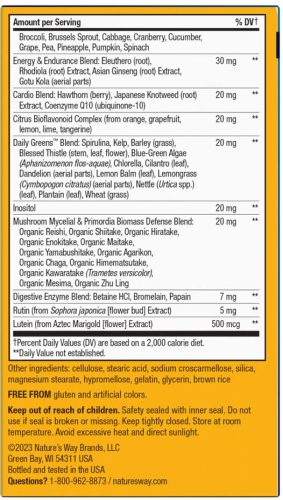 Nature's Way Alive!® Men’s Ultra Multivitamin 60 Tabletta