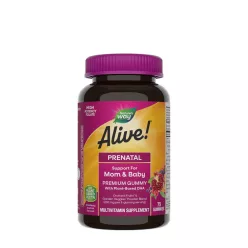   Nature's Way Alive!® Premium Prenatal Gummies - Terhes Vitamin Gumicukor 75 Gumicukor