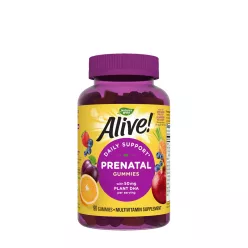   Nature's Way Alive!® Daily Support Prenatal Gummy Multivitamin 90 Gumicukor