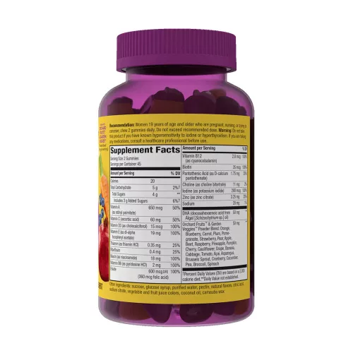 Nature's Way Alive!® Daily Support Prenatal Gummy Multivitamin 90 Gumicukor