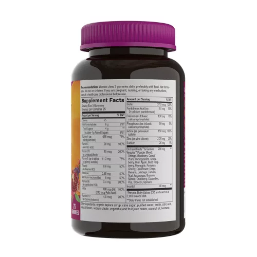 Nature's Way Alive!® Premium Women’s Gummy Multivitamin 75 Gumicukor
