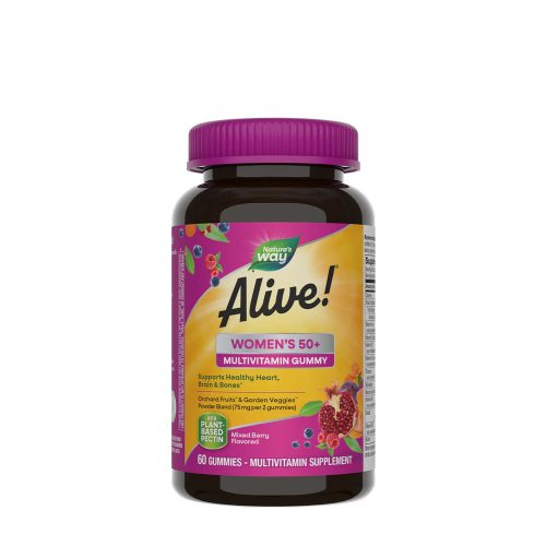 Nature's Way Alive!® Women's 50+ Gummy Multivitamin 60 Gumicukor