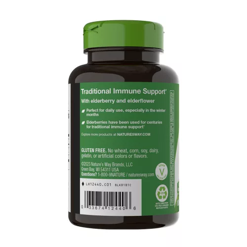 Nature's Way Black Elderberry - Fekete Bodza Kapszula 100 Kapszula