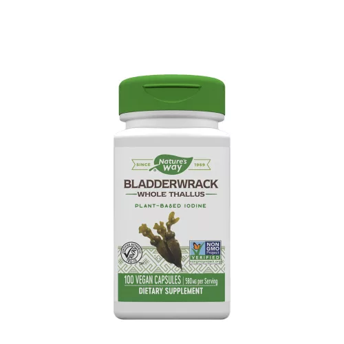 Nature's Way Bladderwrack - Hólyagmoszat Kapszula 100 Kapszula