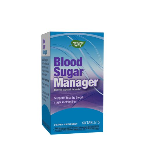 Nature's Way Blood Sugar Manager Tablets - Cukoranyagcsere Támogatás 60 Tabletta