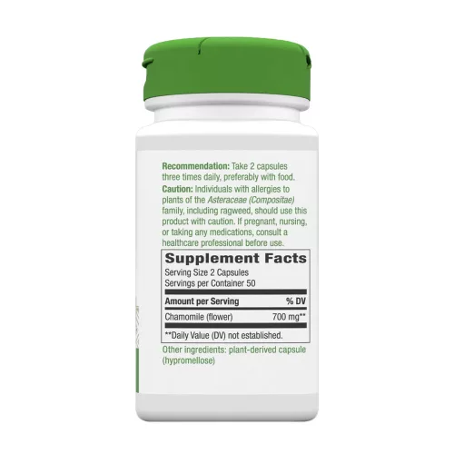 Nature's Way Chamomile Flowers 100 Kapszula